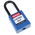 RS PRO Blue 1-Lock Aluminium, Nylon Safety Lockout, 6.4mm Shackle