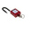 RS PRO Red 1-Lock Aluminium, Nylon Safety Lockout, 6.4mm Shackle