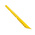 Notrax Yellow Edge Protector Strip Nitrile Rubber Bevels, Ribbed Finish 101cm x 6cm x 19mm