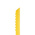 Notrax Yellow Edge Protector Strip Nitrile Rubber Bevels, Ribbed Finish 101cm x 6cm x 19mm