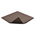 Notrax 558 Static Dissipative Natural Rubber Anti-Fatigue Mat, 91cm x 91cm x 19mm
