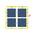 Notrax 656 100% Nitrile Rubber Anti-Fatigue Mat, 91cm x 91cm x 19mm