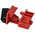 Brady Red Nylon Multi-Pole Breaker Lockout, 7mm Shackle