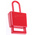 Brady Red Plastic Hasp Lockout, 9mm Shackle