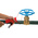Brady Red 4-Lock Metal Cable Valve Lockout, 7mm Shackle