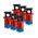 Brady Red 1-Lock Glass Fibre Reinforced Plastic, Stainless Steel Universal Circuit Breaker Lockout, 7mm Shackle