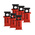 Brady Red 1-Lock Glass Fibre Reinforced Plastic, Stainless Steel Universal Circuit Breaker Lockout, 7mm Shackle