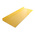 Coba Europe Black/Yellow Stair Tread Glass Fibre Reinforced Plastic, Silicone Carbide Edge Protection, Solid Finish