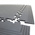 Coba Europe Black Industrial Floor Tile PVC Workfloor, Solid Finish 500mm x 500mm x 5mm