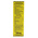 Brady LAD-GB Series Black on Green, White, Yellow Safety Ladder Tag, English Language, 10Each per Pack