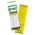 Brady LAD-GB Series Black on Green, White, Yellow Safety Ladder Tag, English Language, 10Each per Pack