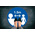 RS PRO Vinyl Social Distancing 1.5m Apart Floor Sign, Self-Adhesive 400mm
