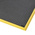 Notrax Black/Yellow Anti-Fatigue Mat Nitrile Rubber Mat, Diamond Pattern Finish 163cm x 1.02m x 184mm