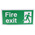 Vinyl FIRE EXIT, Fire Exit, English, Exit Sign