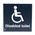 RS PRO Tactile Sign: Disability Access, Self-Adhesive Plastic, 150 x 150mm