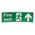 Vinyl FIRE EXIT, Fire Exit, English, Exit Sign