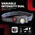 Observer Tools LED Head Torch For Hard Hats 450 lm, 150 m Range