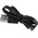 RS PRO LED Pocket Torch Black - Rechargeable 300 lm, 93 mm