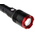 RS PRO F22R LED Torch Black, Red - Rechargeable 3200 lm, 242 mm