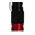 RS PRO LED Torch Black, Red - Rechargeable 1800 lm, 120 mm