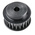 RS PRO Timing Belt Pulley, Steel 20mm Belt Width x 8mm Pitch, 22 Tooth