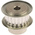 RS PRO Timing Belt Pulley, Aluminium 6mm Belt Width x 2.5mm Pitch, 20 Tooth