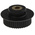 RS PRO Timing Belt Pulley, Brass, Glass Filled PC 6mm Belt Width x 2mm Pitch, 44 Tooth
