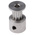 RS PRO Timing Belt Pulley, Aluminium, Zinc Plated Steel 6.4mm Belt Width x 2mm Pitch, 10 Tooth