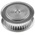 RS PRO Timing Belt Pulley, Aluminium, Zinc Plated Steel 6.4mm Belt Width x 2mm Pitch, 36 Tooth
