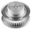RS PRO Timing Belt Pulley, Aluminium, Zinc Plated Steel 6.4mm Belt Width x 2mm Pitch, 36 Tooth