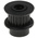 RS PRO Timing Belt Pulley, Glass Filled PC 6mm Belt Width x 2mm Pitch, 22 Tooth