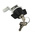 RS PRO Stainless Steel Lockable Handle, Key to unlock