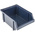 Raaco PP Storage Bin, 75mm x 125mm, Blue