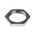 RS PRO Panel to Tongue Depth 28.5mm Black Cabinet Lock, Key to unlock