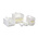 RS PRO 4.6L White PP Semi-open Fronted Container, 132mm x 240mm x 150mm