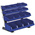 Raaco PP Storage Bin, 388mm x 500mm, Blue, Grey