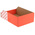 RS PRO Cardboard Storage Bin, 100mm x 200mm, Red