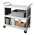 Rubbermaid Commercial Products 28.9L Grey Polyethylene Storage Box, 17.78cm x 43.51cm x 54.61cm