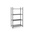 Manorga RAL 7024 4 Shelf Sheet Steel Modular Shelving Starter Bay, 2000mm x 1010mm, 1000mm, 500kg Load