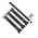 Toprax Black Steel Long Span Shelving System, 2000mm x 1740mm, 400mm
