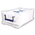 Fellowes 10L Transparent Polypropylene Small Storage Box, 15.5cm x 39.5cm x 25.5cm