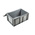 Schoeller Allibert 54L Grey Plastic Large Storage Box, 291mm x 400mm x 600mm