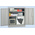 2 Door Steel Lockable Floor Standing Storage Cabinet, 1830 x 915 x 457mm