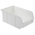 RS PRO PP Storage Bin, 76mm x 101mm, White