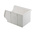 RS PRO PP Storage Bin, 130mm x 150mm, White