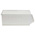 RS PRO PP Storage Bin, 130mm x 205mm, White