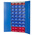RS PRO Steel  Lockable Floor Standing Storage Cabinet, 2000 x 1015 x 430mm