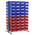 RS PRO PP Louvre Panel Storage Unit, 1500mm x 1000mm, Blue