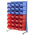 RS PRO PP Louvre Panel Storage Unit, 2000mm x 1000mm, Blue