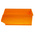 RS PRO PP Storage Bin, 130mm x 205mm, Orange